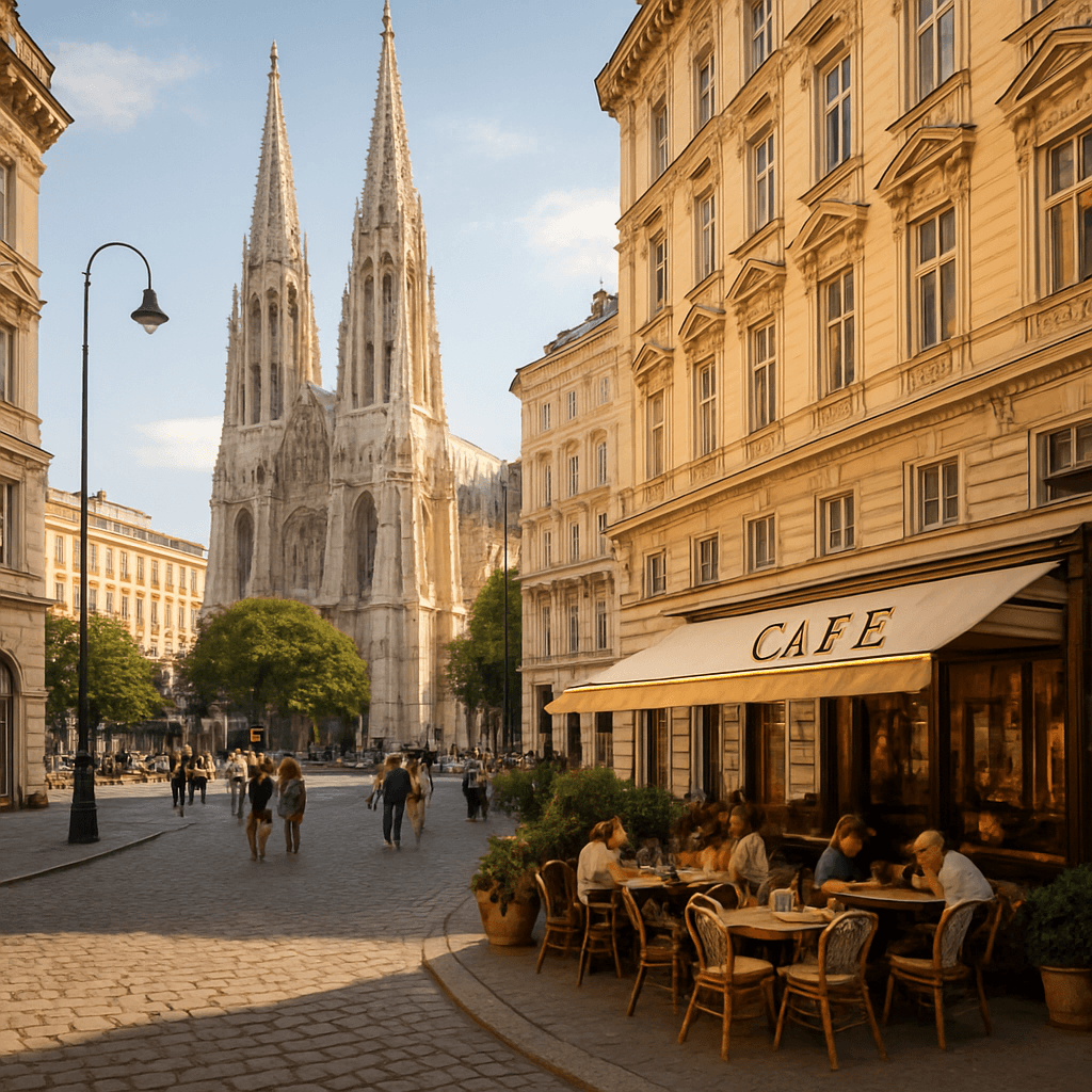 Café near Schottentor: Sights Around Vienna's 1st District